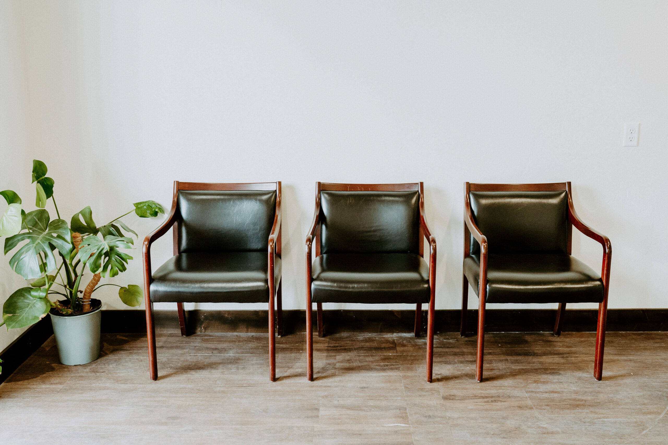 Waiting area inside Windy Ridge Chiropractic Four Corners